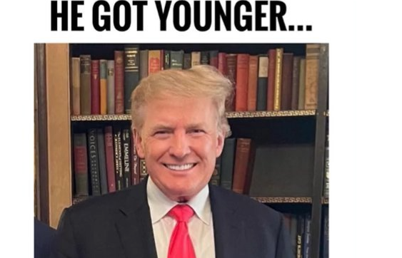 트럼프, 퇴임하더니 30년 더 젊어보여