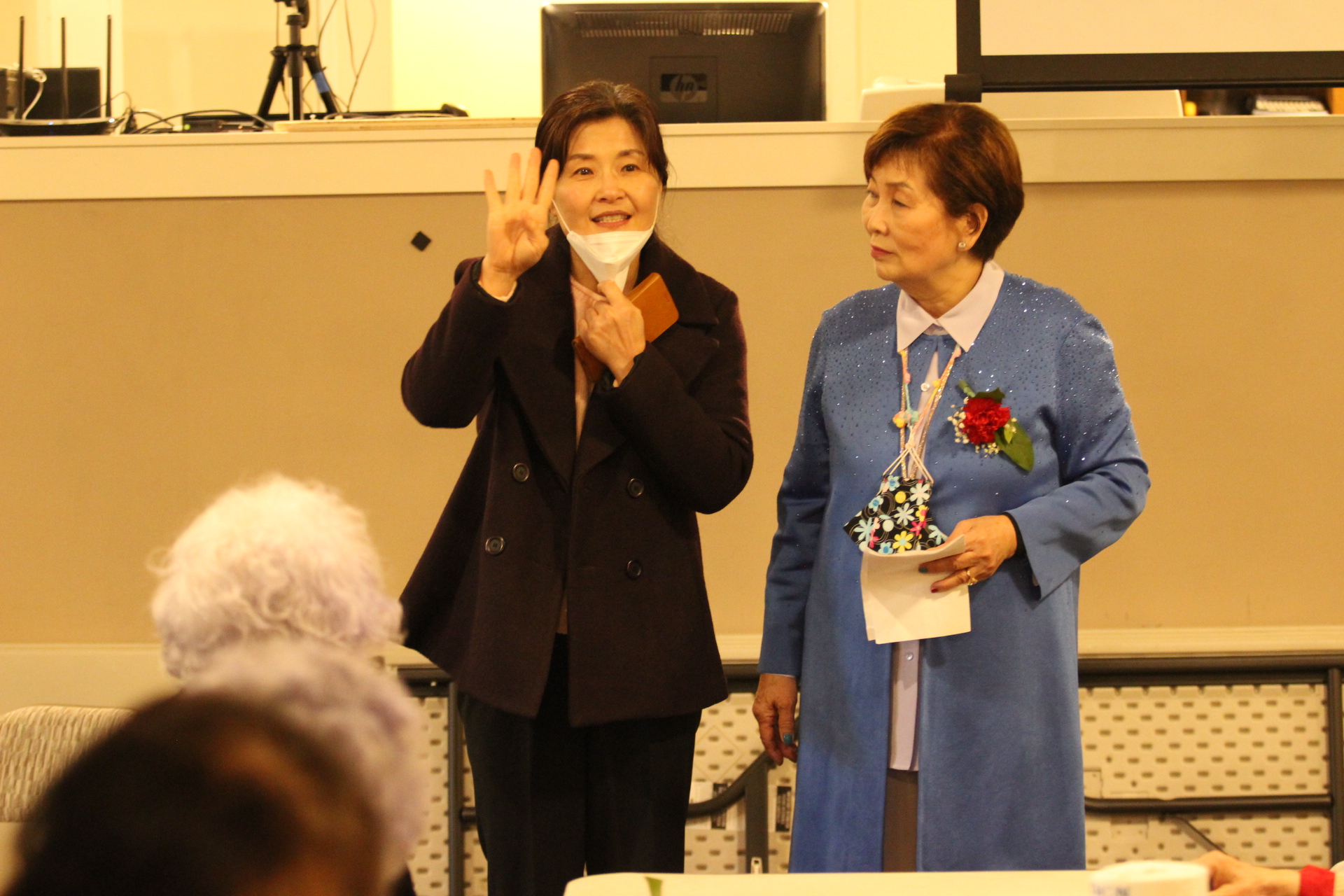 노호미시 한미노인회, 지난 10일 어버이날 기념행사 개최