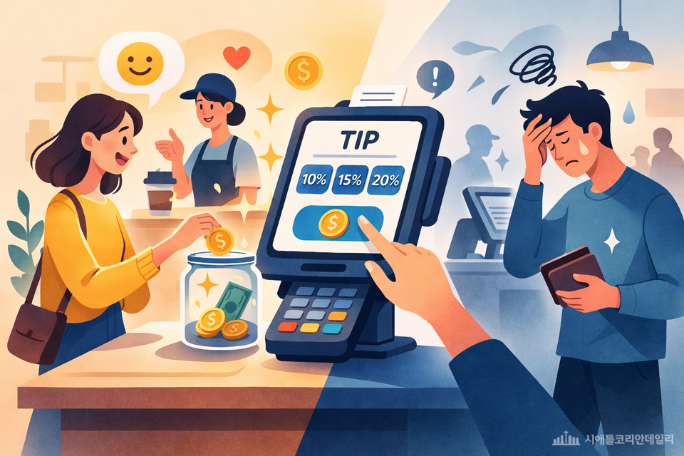 “테이크아웃에 왜 팁을?”…시애틀에 번지는 ‘팁 피로감’